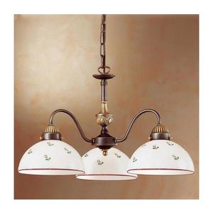 Kolarz 731.83.69 - Luster na reťazi NONNA 3xE27/75W/230V červená 731.83.69 vyobraziť