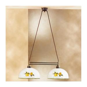 Kolarz 731.82.129 - Luster na lanku NONNA 2xE27/75W/230V citróny 731.82.129 vyobraziť