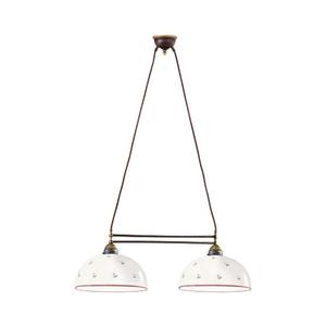 Kolarz 731.82.68 - Luster na lanku NONNA 2xE27/75W/230V červená 731.82.68 vyobraziť