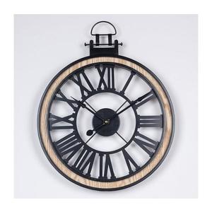 Eurolamp Nástenné hodiny 1xAA pr. 40 cm čierna/krémová 753-10050 vyobraziť