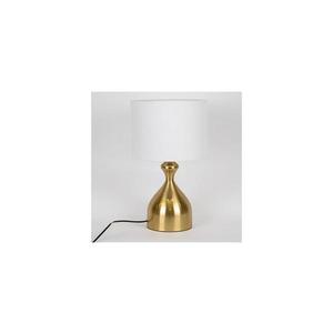 Eurolamp Stolná lampa 1xE27/40W/230V biela/zlatá 757-10080 vyobraziť