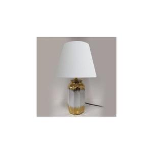 Eurolamp Stolná lampa 1xE14/60W/230V biela/zlatá 757-10098 vyobraziť