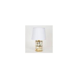 Eurolamp Stolná lampa 1xE14/40W/230V biela/zlatá 757-10105 vyobraziť