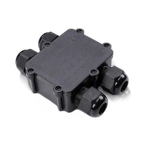 Vodeodolná prepojovacia krabička IP68 čierna 5982 vyobraziť