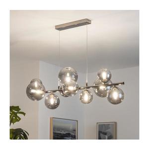 Brilagi - LED Luster na lanku MILLA 10xG9/3W/230V lesklý chróm/dymová 7010-10CS vyobraziť
