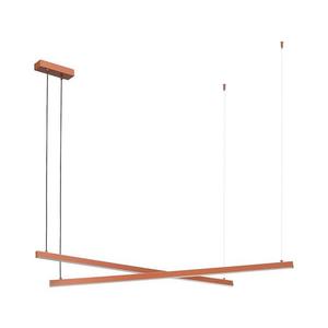 Argon 8837 - LED Luster na lanku MIAMI LED/74W/230V 3000K hnedá 8837 vyobraziť