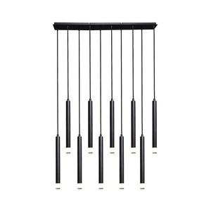 Rabalux 72364 - Luster na lanku RAMIRA 10xG9/5W/230V čierna 72364 vyobraziť