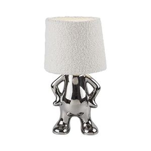 Rabalux 74216 - Stolná lampa SMURFY 1xE14/40W/230V lesklý chróm 74216 vyobraziť