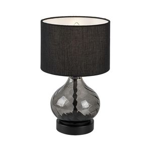 Rabalux 74034 - Stolná lampa PIRELO 1xE14/25W/230V dymová 74034 vyobraziť