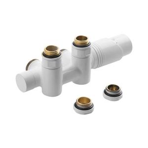 Bruckner - Pripojovacia termostatická sada pre stred. pripojenie WICHER biela 600.331.4 vyobraziť