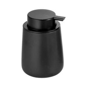 Aqualine - Dávkovač mydla NERO 350 ml keramika/čierna 08136 vyobraziť