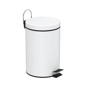 Aqualine - Odpadkový kôš SIMPLE LINE 3 l matná biela 28103 vyobraziť