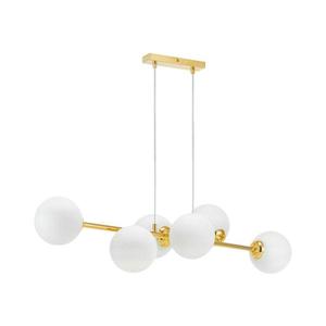 Luster na lanku 6xE27/35W/230V zlatá 5903271845781 vyobraziť