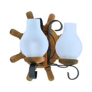 Exodus Lighting Srl Nástenné svietidlo TIMONA 2xE14/40W/230V buk EX-00225 vyobraziť