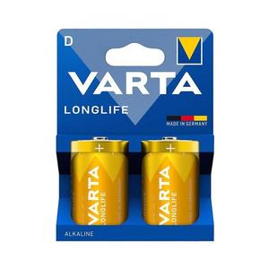 Varta 4120101422 - 2 ks Alkalické batérie LONGLIFE D 1, 5V 4120101422 vyobraziť