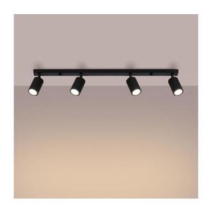 Brilagi - Bodové svietidlo CRESTO 4xGU10/10W/230V čierna BR.1584 vyobraziť