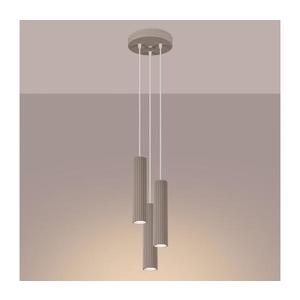 Brilagi - Luster na lanku CRESTO 3xGU10/10W/230V taupe BR.1775 vyobraziť