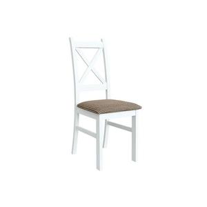 Femix Jedálenská stolička NATE biela/hnedá 8590828090519 vyobraziť