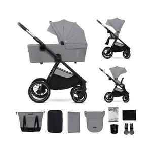 KINDERKRAFT - Kombinovaný kočík 2v1 NEA 2 Platinum grey KSNEA002GRY2000 vyobraziť