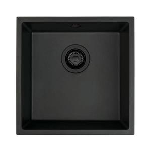 Deante ZQA_N10A - Kuchynský drez CORDA 44x44 cm granit/čierna ZQA_N10A vyobraziť