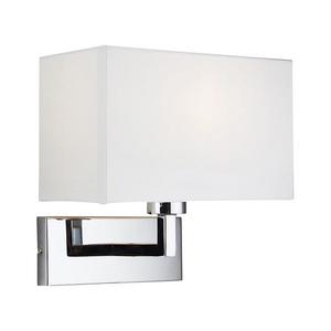 Endon 56373 - Nástenné svietidlo PICCOLO 1xE27/10W/230V biela/lesklý chróm 56373 vyobraziť