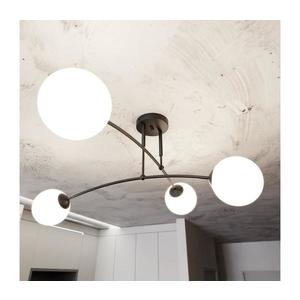 EMIBIG Luster na tyči PREGOS 4xE14/10W/230V čierna 670/4 vyobraziť