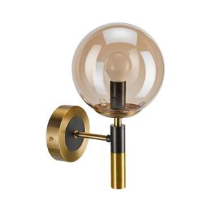 Nástenné svietidlo ROLLO 1xE14/5W/230V zlatá/dymová béžová KM-1.218/ZŁOTY/E14 vyobraziť
