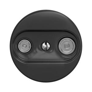 lap - Retro účastnícka zásuvka TV+R (priebežná) bez rámika antracit A/TV/P vyobraziť