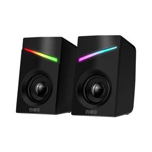 CONNECT IT CSP-1100-BK - SADA 2x LED RGB Herný reproduktor 6W/5V čierna CSP-1100-BK vyobraziť