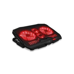 CONNECT IT CCP-2200-RD-Chladiaca podložka pre noteb. 4x vent. 2xUSB čierna/červená CCP-2200-RD vyobraziť