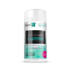 CLEAN IT CL-141 - Vlhčené čistiace utierky na obrazovky 100 ks CL-141 vyobraziť