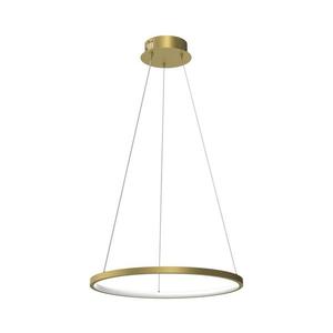 LED Luster na lanku HOOP LED/27W/230V pr. 50 cm 4000K zlatá ML1545 vyobraziť