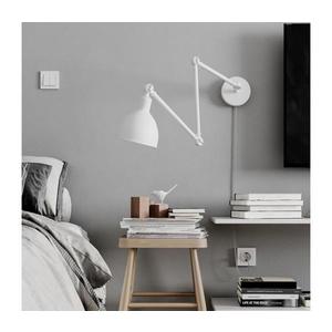 ByRydens 2827660-5007 - Stmievateľná nástenná lampa BAZAR 1xE27/5W/230V biela 2827660-5007 vyobraziť