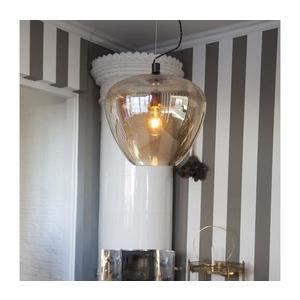 ByRydens 4200870-5503 - Luster na lanku BELLISSIMO 1xE27/8W/230V dymová/hnedá 4200870-5503 vyobraziť