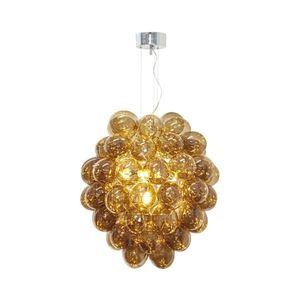 ByRydens 4202230-5512 - Luster na lanku DELUXE 4xE14/5W/230V dymová/hnedá 4202230-5512 vyobraziť