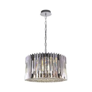 Luster na reťazi RITZ 12xE14/40W/230V pr. 54 cm lesklý chróm ML0396 vyobraziť