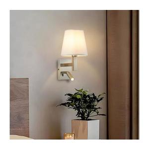 Brilagi - LED Nástenná lampa DEYA 1xE14/40W/230V + LED/3W biela/matný chróm BRI203 vyobraziť