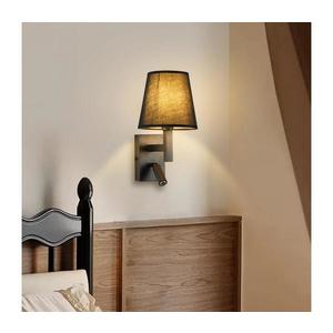 Brilagi - LED Nástenná lampa DEYA 1xE14/40W/230V + LED/3W čierna BRI204 vyobraziť