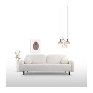 Rozkladacia čalúnená trojmiestna pohovka CLOUDY krémová 8590828984955 vyobraziť