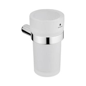 NIMCO BR 11058W-26 - Nástenný stojanček na kefky BORMO matné sklo/lesklý chróm BR 11058W-26 vyobraziť