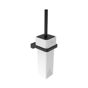 NIMCO MAC 29094K-90 - Nástenná WC štetka MAYA biela/matná čierna MAC 29094K-90 vyobraziť