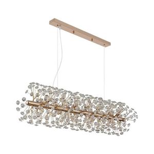 Globo 64135H4 - LED luster na lanku KATRINA 12xG9/3, 5W/230V zlatý 64135H4 vyobraziť