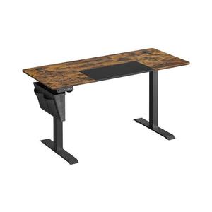Výškovo nastaviteľný písací stôl SOLEA-X hnedo/čierny LSD016X01V1 vyobraziť