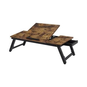 Polohovateľný stolík na počítač do postele LAT hnedá/čierna LLD110B01 vyobraziť