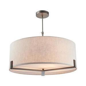 Endon 72635 - Luster na tyči HAYFIELD 3xE27/40W/230V matný chróm/šedá 72635 vyobraziť