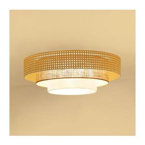 Brilagi - LED stropné svietidlo CEDAR LUNETA LED/26W/230V ratan/hnedá/krémová 607940 vyobraziť