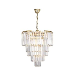 Zuma Line 17106/6+3+1-GD+CL - Luster na reťazi AMEDEO 10xE14/40W/230V zlatá 17106/6+3+1-GD+CL vyobraziť