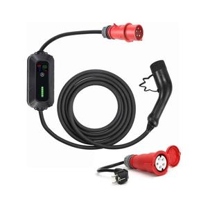 Cestovná nabíjacia stanica pre elektromobily EV/PHEV AC Type 2 11 kW NSE001-OEM vyobraziť