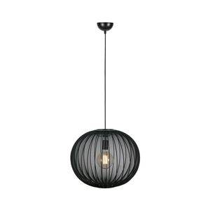 Markslöjd 108791 - Luster na lanku FORENCE 1xE27/40W/230V pr. 50 cm čierna 108791 vyobraziť