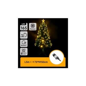 B.V. - LED vonkajší vianočný stromček LED/6W/230V 150 cm IP44 teplá biela B10303KB7 vyobraziť